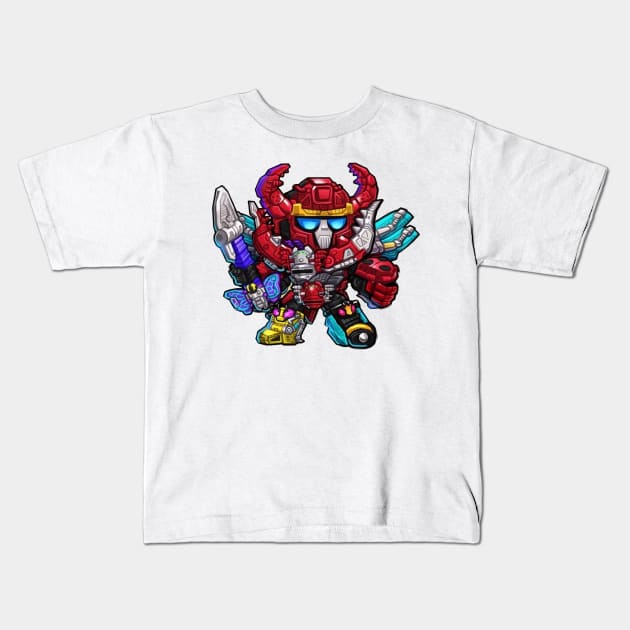 Ohsama Sentai King-ohger Kids T-Shirt by mprokolo corgi